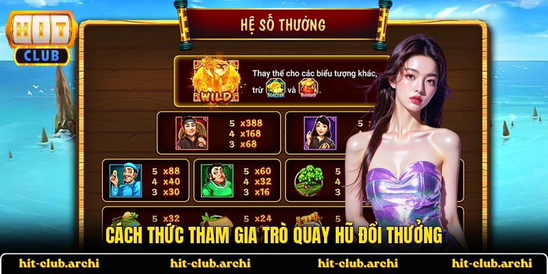 Cách thức tham gia trò quay hũ đổi thưởng