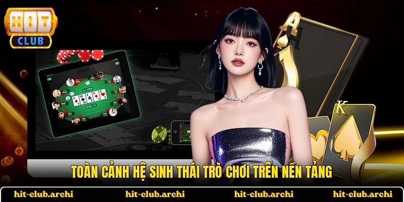 Toàn cảnh hệ sinh thái trò chơi trên nền tảng